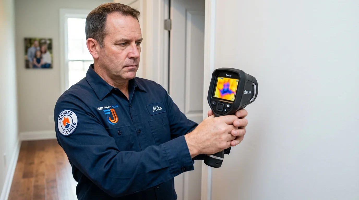 Thermal imaging leak detection by Johns Plumbing LLC in Tracy City